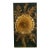The Preserved Bloom: Mid C Thistle & Leaves in Lucite by Pierre Giraudon, 11.5"H For Sale