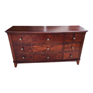 Contemporary Wide Chest of Drawers For Sale