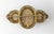 20th Century Chinese Gilt Silver Filigree Brooch Pin With Rose Quartz For Sale In New York - Image 6 of 6
