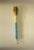 Beautiful single hand made calligraphy brush with exception turquoise marble beads ,bone , ferrule and horse hair. Slight...