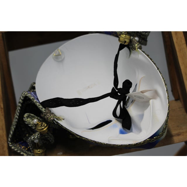 Blue Venice Carnival Mask, 2000s For Sale - Image 8 of 18