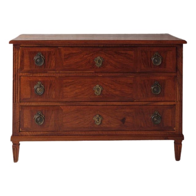 18th Century French Alsace Walnut Commode For Sale