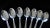 German Carl Mertens Stainless Steel Tablespoons - Set of 7 For Sale - Image 9 of 11