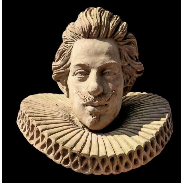 Cosimo of Tuscany Head, 1950, Terracotta For Sale - Image 6 of 8