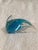 1970s Vincenzo Nason & Co. Murano Glass Dolphin With Copper Avventurina Controlled Flakes For Sale - Image 5 of 6