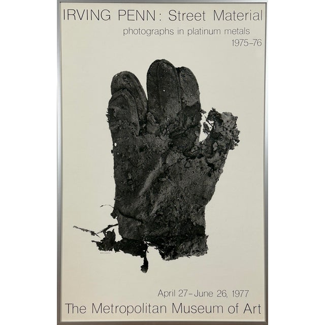 1977 Original Irving Penn Met Exhibition Print, Framed For Sale In Philadelphia - Image 6 of 6