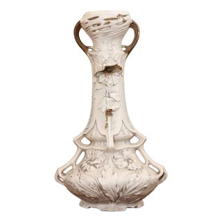 Art Nouveau Vases from Royal Dux, 1895, Set of 2 For Sale