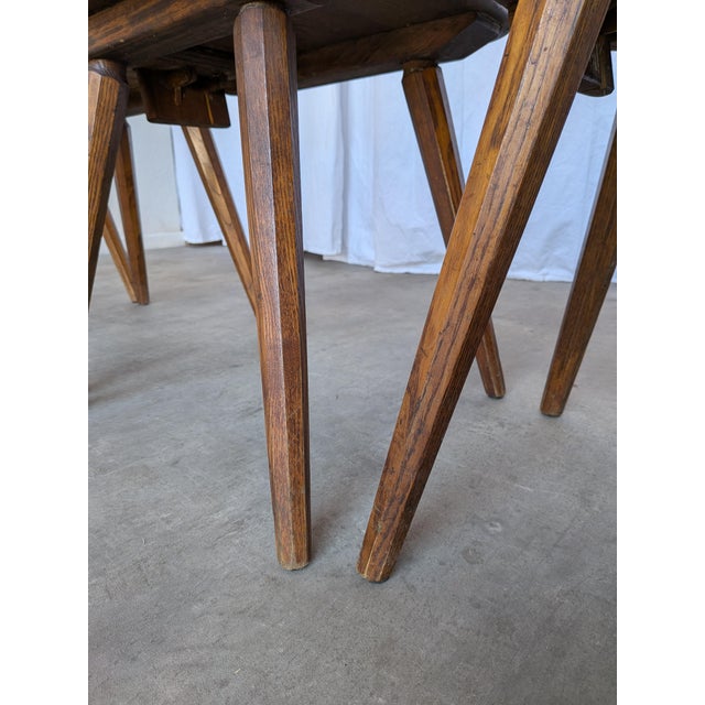 Farmhouse Tyrolean Chairs with Heart Cutout Back, 1970s, Set of 6 For Sale - Image 17 of 18