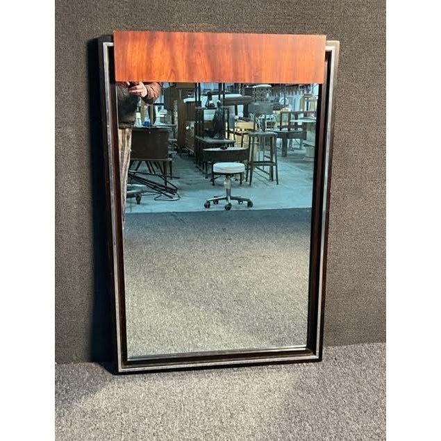 Mid 20th Century Italian Mid-Century Modern Wall Mirror For Sale - Image 5 of 8