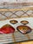 Pair of Vintage Asian Lacquered Clam Shell Trinket Boxes For Sale - Image 4 of 10