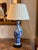 Mid 20th Century Mid 20th Century Chinese Blue and White Porcelain Lamps - a Pair For Sale - Image 5 of 14