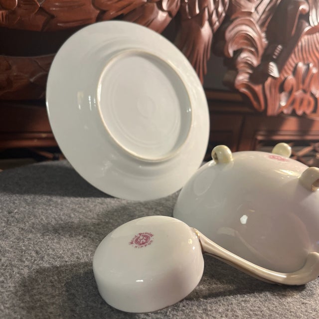 Antique Nippon 3-Piece Mayo Set For Sale In Orlando - Image 6 of 9