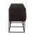 Wood NOIR Zurich Console in Ebony, XL For Sale - Image 7 of 10