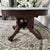 Antique Victorian Marble Top Walnut Side Table For Sale In Salt Lake City - Image 6 of 13