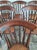 Antique Farmhouse Dining Chairs in Oak, Befos, Set of 6 For Sale - Image 6 of 9