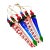 Vintage Large Handblown Glass Icicle Christmas Ornaments, Multicolor Set Of For Sale