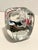 Set of Three 1990s Schmidt Rhea Signed Handblown Art Glass Abstract Paperweights For Sale - Image 4 of 10