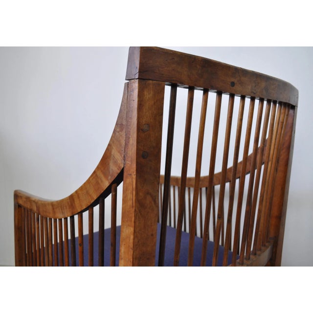 19th Century Danish Walnut Bergère Chair For Sale - Image 14 of 18