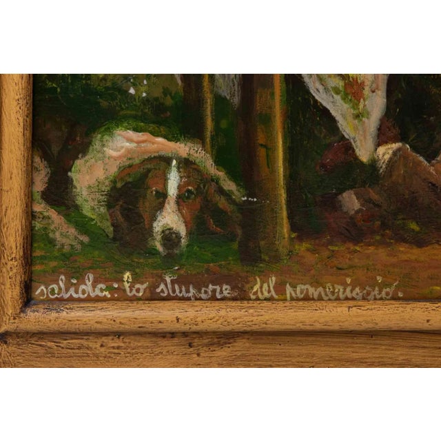 Antonio Saliola, The Wonder of the Afternoon, Oil Painting, 2006 For Sale - Image 4 of 8