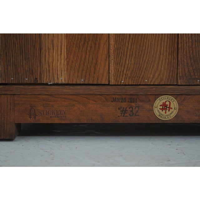 Stickley Mission Oak Gustav Commemorative Arts & Crafts Bookcase For Sale - Image 13 of 15