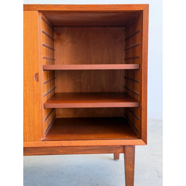 Wood Vintage Poul Cadovius Teak Cabinet, Attributed For Sale - Image 7 of 18