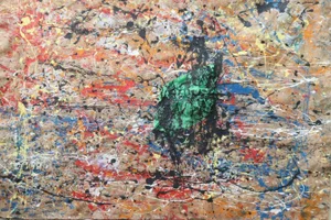 Alfredo Pizzi, Number 3, Acrylic on Canvas, 2023