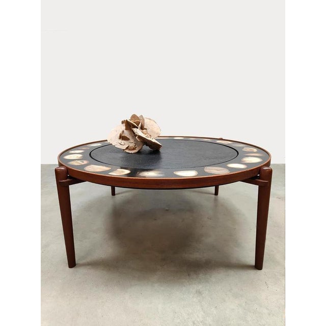 Vintage E8 Coffee Table in Agate and Stone from Heinz Lilienthal, 1960s For Sale - Image 3 of 7
