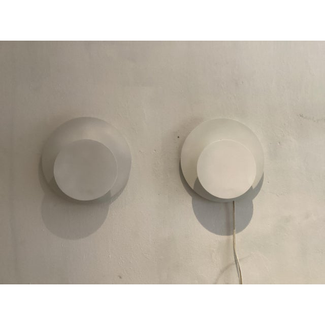 Minimalist Wall Lamps from Vrieland, 1970s, Set of 2 For Sale - Image 4 of 7
