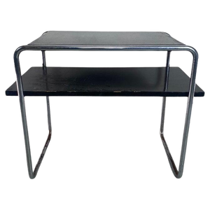 Bauhaus Side Table B12 attributed to Marcel Breuer for Thonet, 1930s