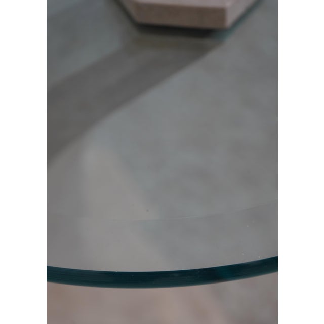 Maitland - Smith 1990s Maitland Smith Modern Design Tessallated Marble Occasional Table For Sale - Image 4 of 9