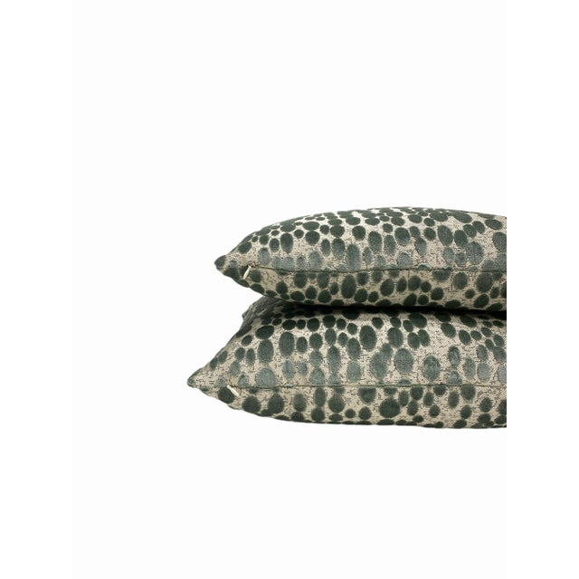 This luxurious pillow will add elegance and style to any decor. The sea glass color is fresh, subtle, and inviting. It's...