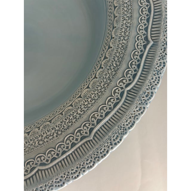 2010s Arte Italica Large Bowl Merletto Style. For Sale - Image 5 of 5