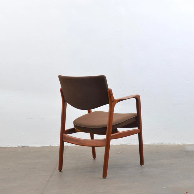 1970s Mid-Century Danish Teak Armchairs by Niels Haugaard & Bondo Gravesen, 1960s, Set of 2 For Sale - Image 5 of 14