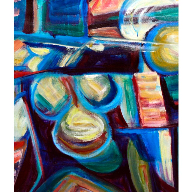 Artists Studio Abstract by Doris Warner For Sale - Image 4 of 4