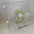 Mid-Century Modern 1960's Culver Square Glass Serving Dish With Daisies and Picket Fence For Sale - Image 3 of 7