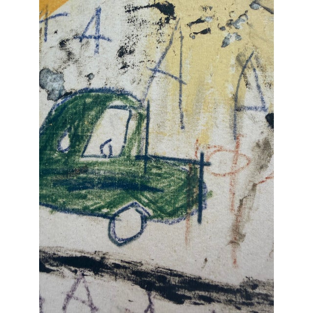 Jean Michel Basquiat (1960-1988), Old Cars 1981, Copyright Estate of Jean Michel Basquiat and Printed in Uk. Licensed by Artestar Ny For Sale - Image 9 of 17