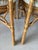 Tan Set of Four Vintage Lexington Chinese Chippendale Rattan & Faux Bamboo Dining Chairs For Sale - Image 8 of 12