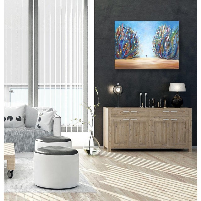 Ekaterina Ermilkina’s original, abstract fine art paintings are created using a skillful combination of applying and...