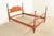 L. & J.G. Stickley, Inc. Stickley American Colonial Carved Solid Cherry Wood Full Size Poster Bed, 1950s For Sale - Image 4 of 11