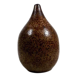 1970s Modern Studio Art Speckled Glazed Weed Pot Bud Vase
