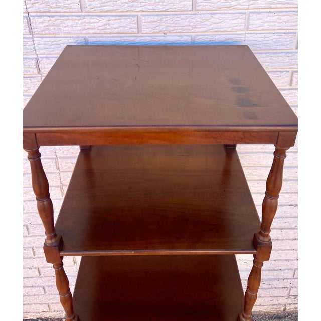 Vintage English Regency Style Etagere Display Shelf Chairish