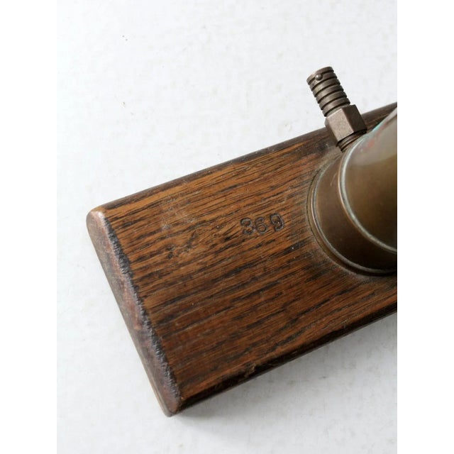 Brass Vintage Brass Bicycle Pump For Sale - Image 8 of 10