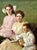 This oil on canvas portrait was painted in 1915 by the American artist Nicholas Richard Brewer (1857–1949). It captures a...