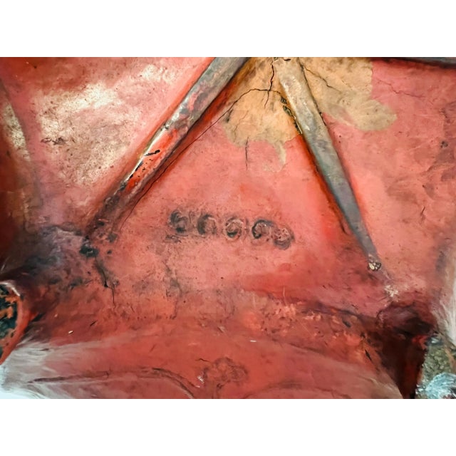 Large Antique Burmese Footed Bowl With Lid For Sale - Image 12 of 12