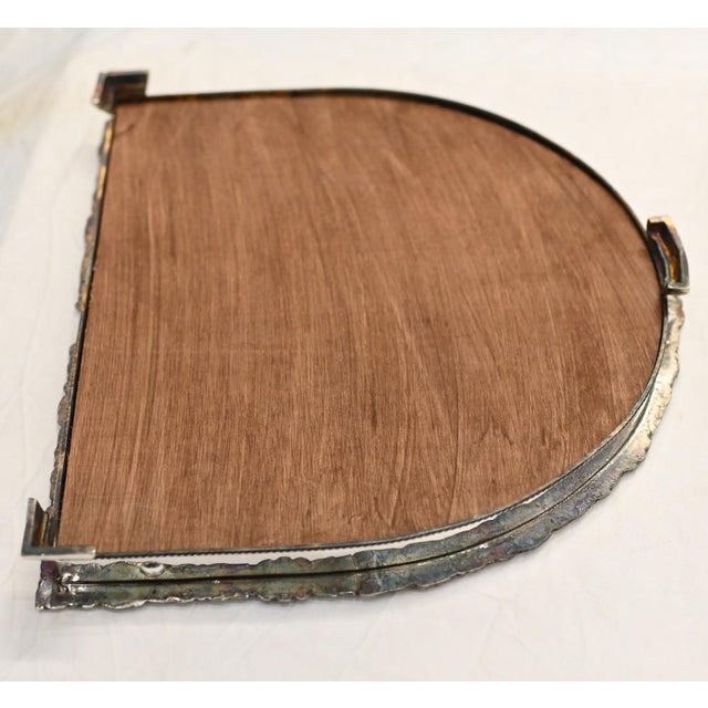 Silver Plate Cherub Glass Table Display For Sale - Image 18 of 18