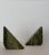 Vintage Sculptural Geometric Connemara Green Marble Bookends - A Pair For Sale - Image 9 of 9