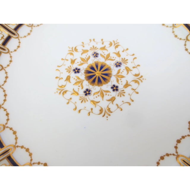 Minton Mintons Green & Nephew Reticulated Porcelain Plate - Pair of 2 For Sale - Image 4 of 9