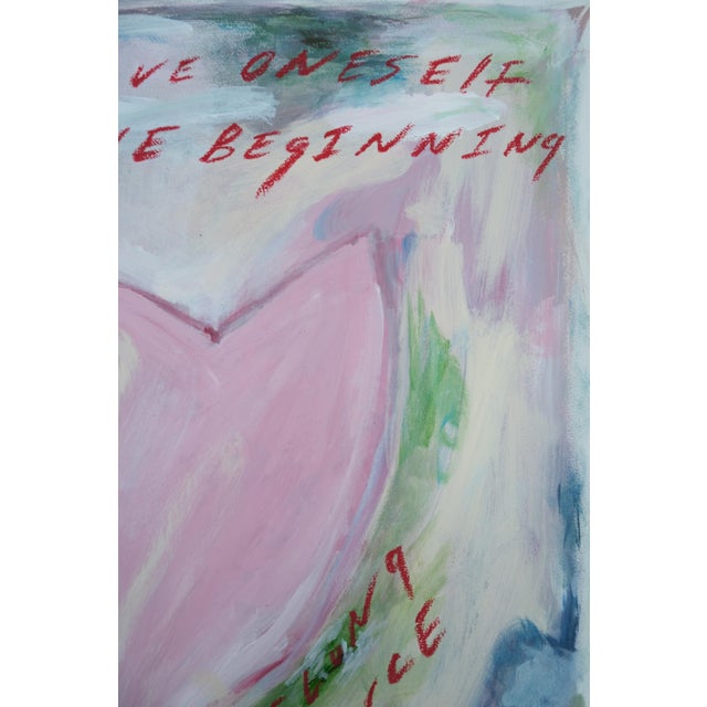 Tatiana Alida To Love Oneself Is the Beginning of a Life Long Romance by Tatiana Alida - Limited Edition A2 Print For Sale - Image 4 of 8