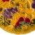 1940s Large French Faience Serving Charger Plate With Mixed Fruit by Sarreguemines, Circa1940 For Sale - Image 5 of 8