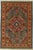Vintage Hand-knotted Persian Senneh rug from western Iran, known for its fine weave and detailed patterns. Features an...